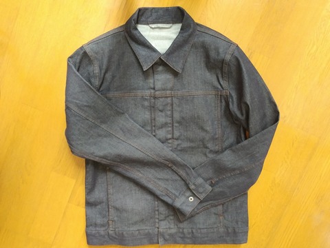 無印良品 縦横ストレッチデニムジャケット : 今日は今日でしかないのさ