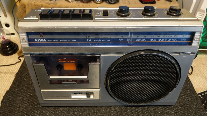 AIWA アイワ ラジカセ FM/AMラジオカセットレコーダー TPR-636 AIWA アイワ ラジカセ FM/AMラジオカセットレコーダー TPR-636