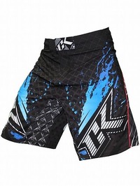 Shorts Stained S2 BK Blue1