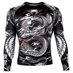Dragons Flight Rashguard LS blackwhite 1