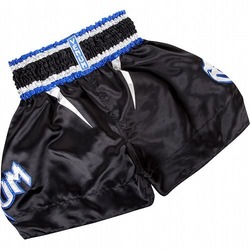 Thasao Muay Thai Shorts  Blue Silver 2