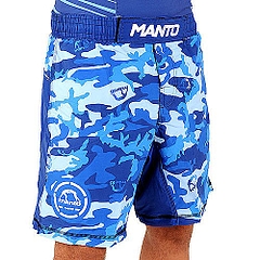 MANTO fight shorts CAMO blue1