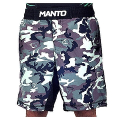 MANTO fight shorts CAMO black green1