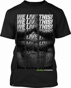MusclePharm Muscle T-Shirt Black 1