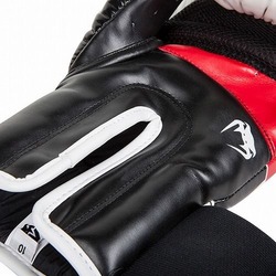 Glove Elite Wt Bk Red4