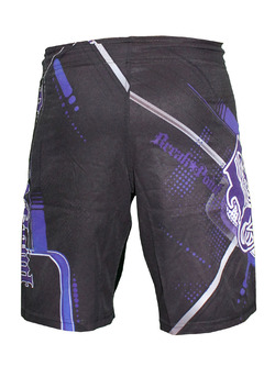 Progression Black Purple Shorts 3
