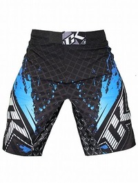 Shorts Stained S2 BK Blue3