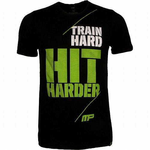 Hard Hit Harder Shirt BK1