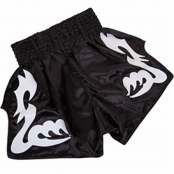 Bangkok Inferno Muay Thai Shorts blackwhite 3
