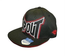 tapout snapback hat w-crpppd flt emb black1