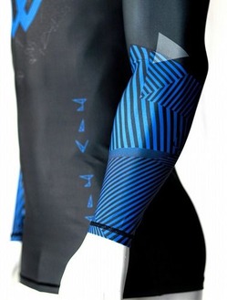 Rash Guard Chaos Ranked Blue 3