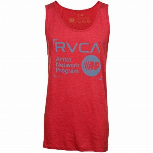 Stamp Tank Top Red1