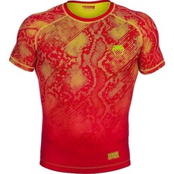 Fusion Compression T-shirt - Short Sleeves orang-yellow 1