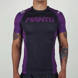 Rash Short sleeve Victory BK Purple1
