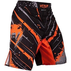 Pixel Fightshorts blackorange 1