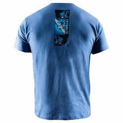 Samurai T-Shirt blue 3a