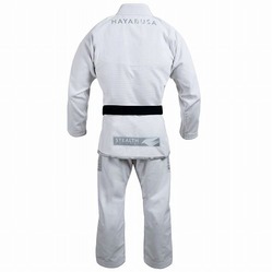 Stealth Pearl Weave Jiu Jitsu Gi white 2a