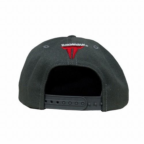 Throwdown Anytime Anyplace Snapback Hat (Charcoal)2