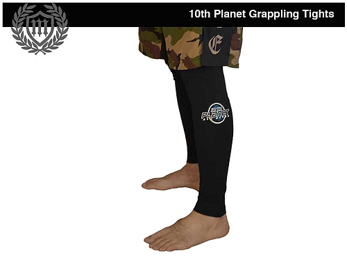 10th Planet グラップリングタイツ 黒