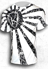 T-Shirt-Rising Sun White1