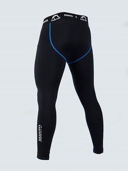 training tights BASICO black blue 2