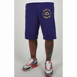 cotton shorts ATHLETIC Purple1