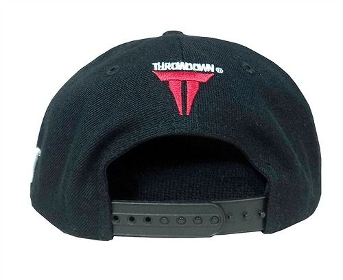 Throwdown Standard Snapback Hat BK2