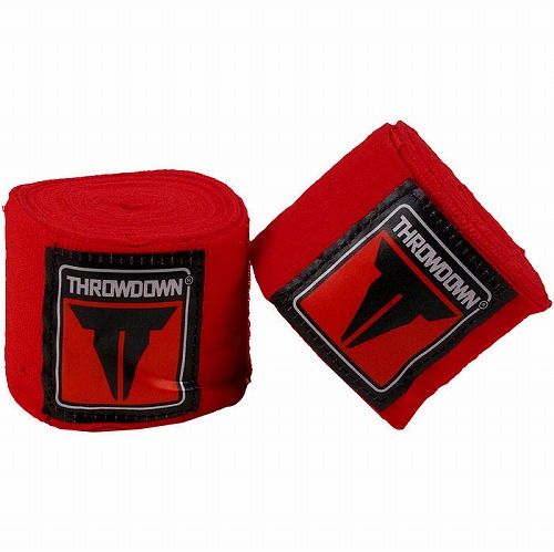 Throwdown MMA Mexican Style Handwraps Red
