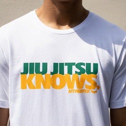 Jiu Jitsu Knows Tee white 1