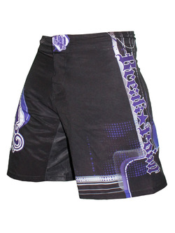 Progression Black Purple Shorts 1