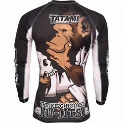 Tatami The Thinker Jiu-Jitsu Monkey Longsleeve Rashguard4