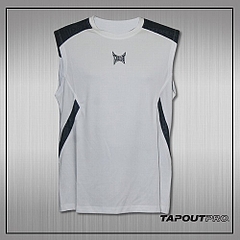 TapouT Pro Underdog Shooter Sleeveless Top (White)1