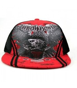 Throwdown Dagger Trucker Hat Red