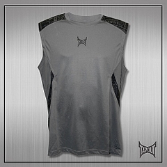 TapouT Pro Underdog Shooter Sleeveless Top (Grey)1