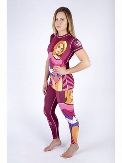 Super Hero Girl LEGGINGS 1