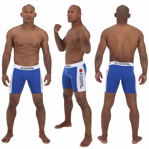 Shorts Glappling Bleu