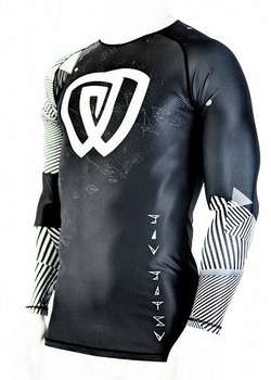 Rash Guard Chaos Ranked White 1