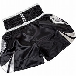 Channah Muay Thai shorts  Black Silver 2