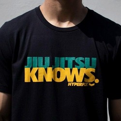 Jiu Jitsu Knows Tee black 1