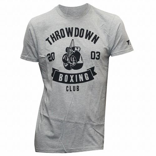 Throwdown Boxing Club T-Shirt gray1