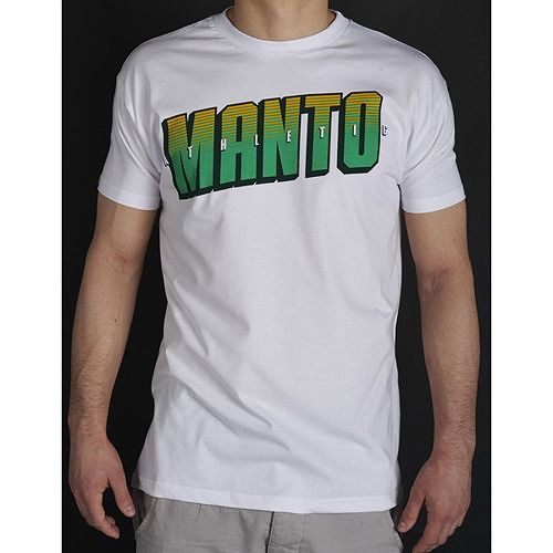 t-shirt ATHLETIC `13 White Green1