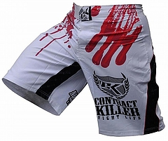 Stained Shorts White1
