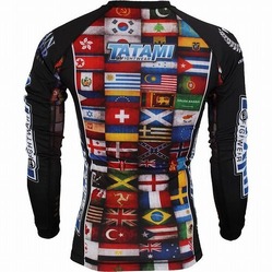 Dean Lister Flags Rash Guard2