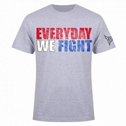 TapouT Everyday We Fight T-Shirt [Heather Grey]