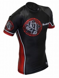 Elite Rash Guard Red1