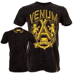 T-shirt Venum Jose Aldo Lion BK Yellow2