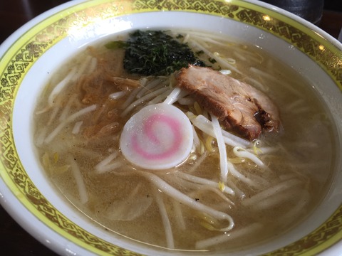 塩ラーメンねぎ抜き