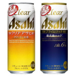 Asahi クリアアサヒ or クリアアサヒプライムリッチ 500ml