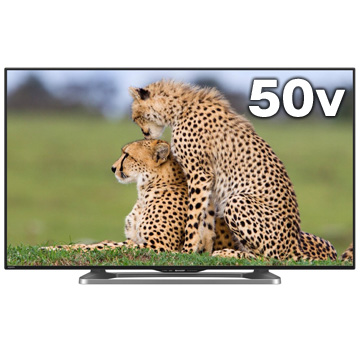 SHARP 50V型デジタルフルハイビジョン液晶テレビ AQUOS LC-50W30