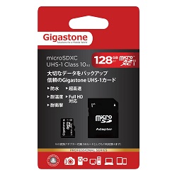 Gigastone 128GB ハイスピードUHS-I microSDXCカード GJMX/128U